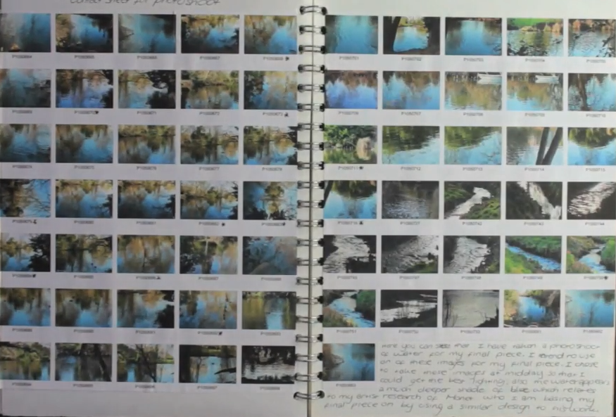 Example: media and techniques, part 4