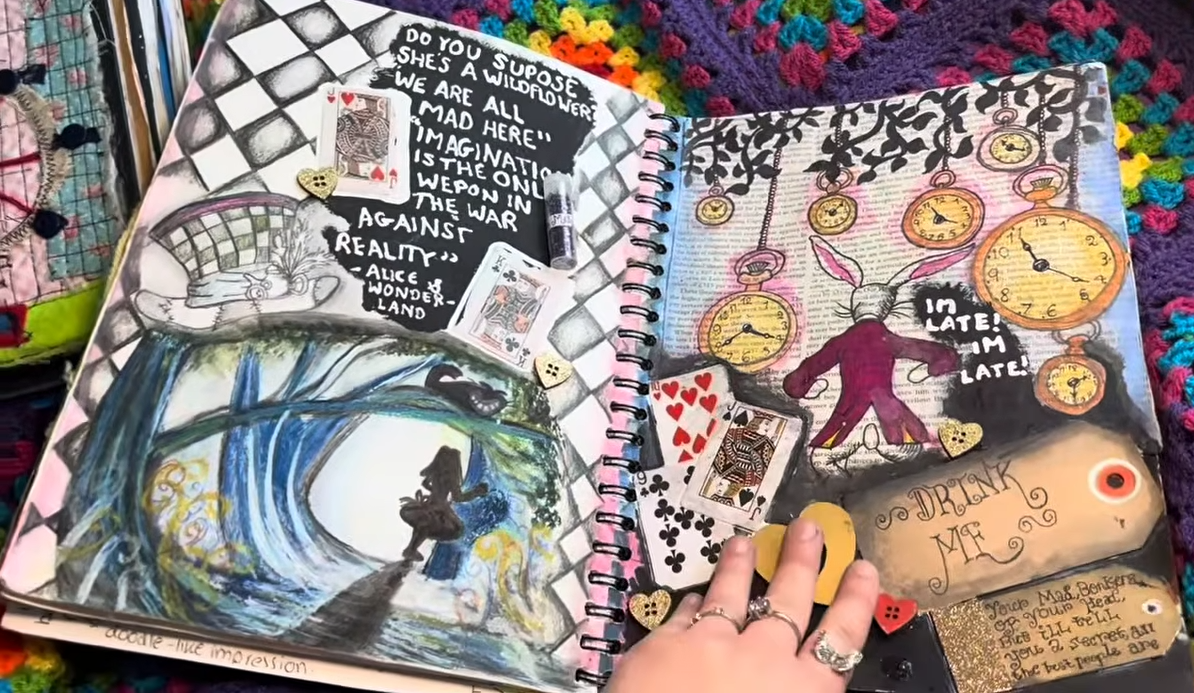 Example: theme and rationale for artwork 1, part 1