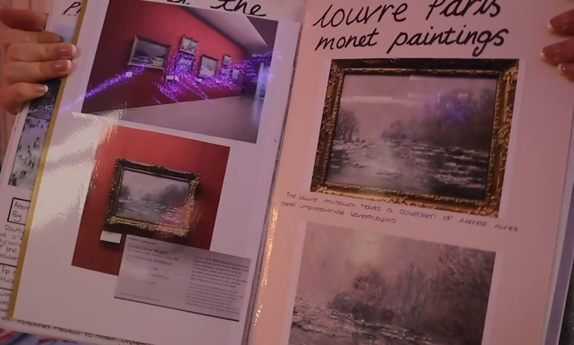 Example: reference board for artwork 1, part 2