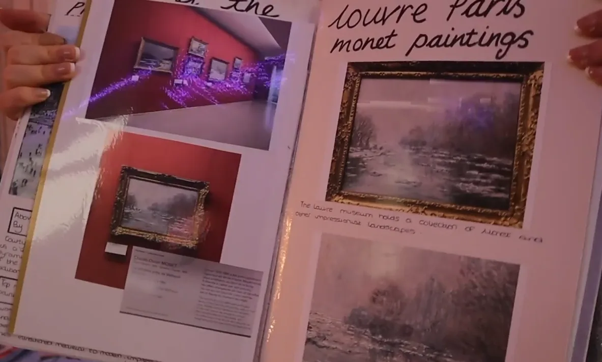 Example: reference board for artwork 1, part 2