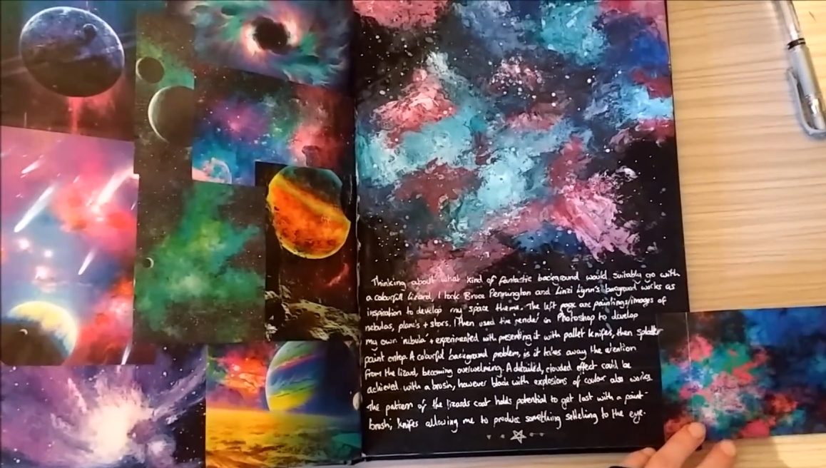 Example: topic statement for artwork 2